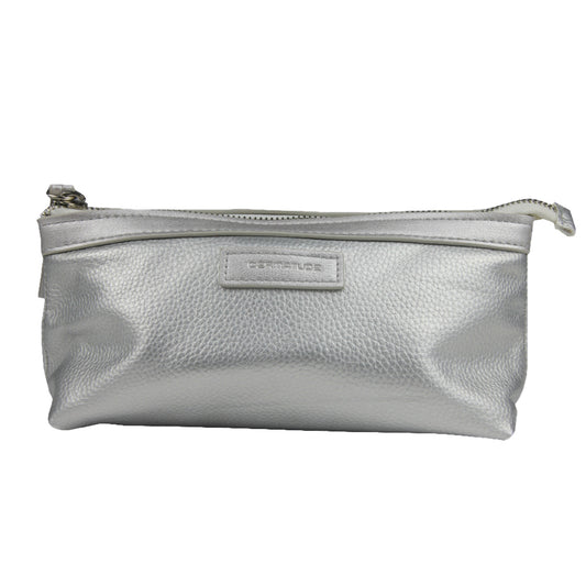 Cosmetic bag silver